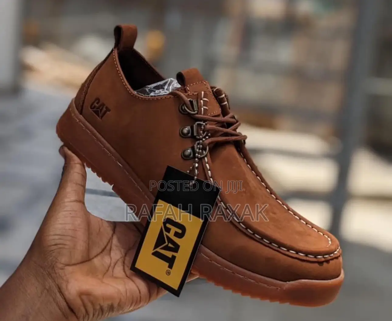 Men’S Classic Caterpillar (Cat) Leather Shoes
