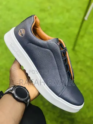 Original Navy Blue Timberland Low Smart Casual Shoes