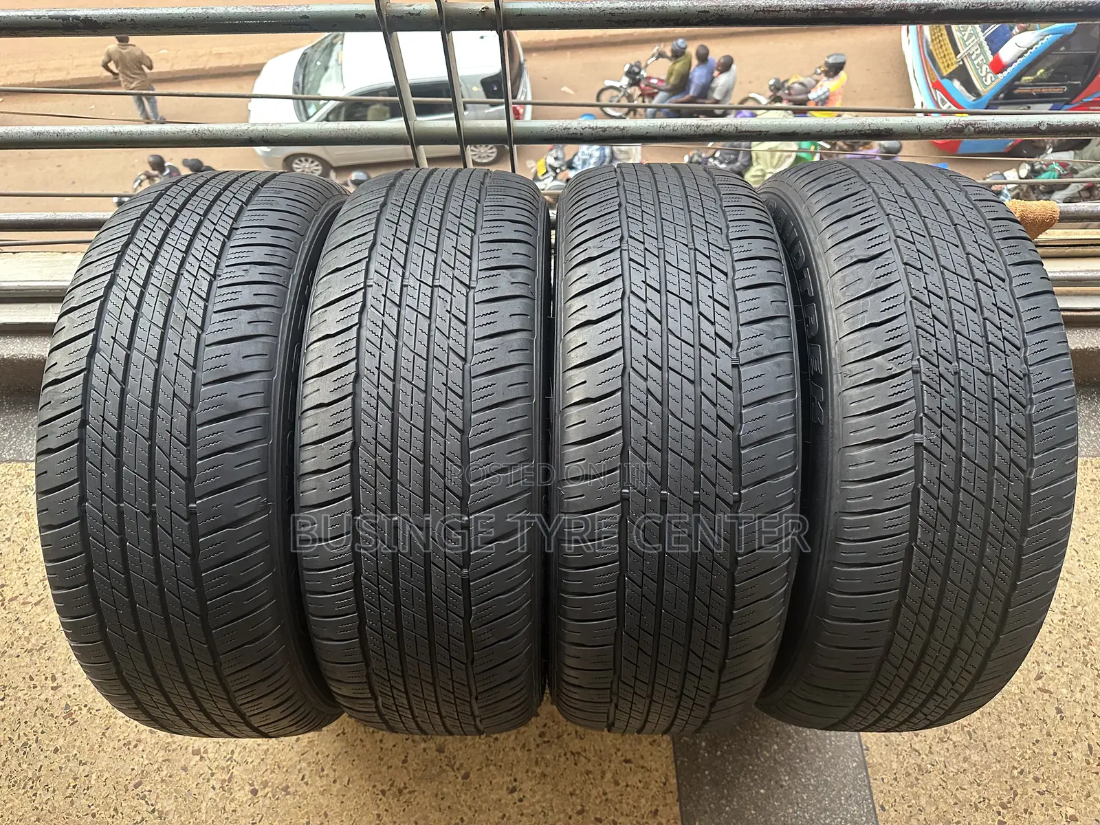 265/55r19 Dunlop Grandtrek Japan Foreign Used Tires Good Condition