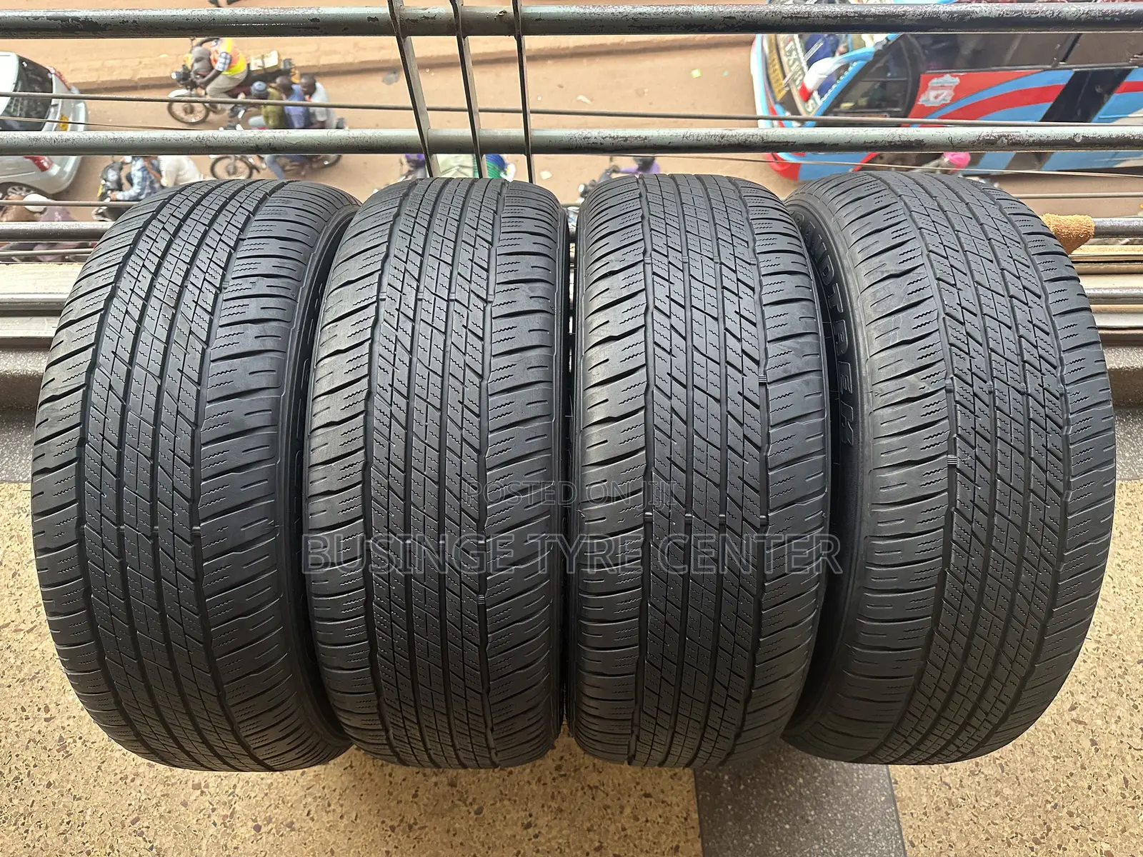 265/55r19 Dunlop Grandtrek Japan Foreign Used Tires Good Condition