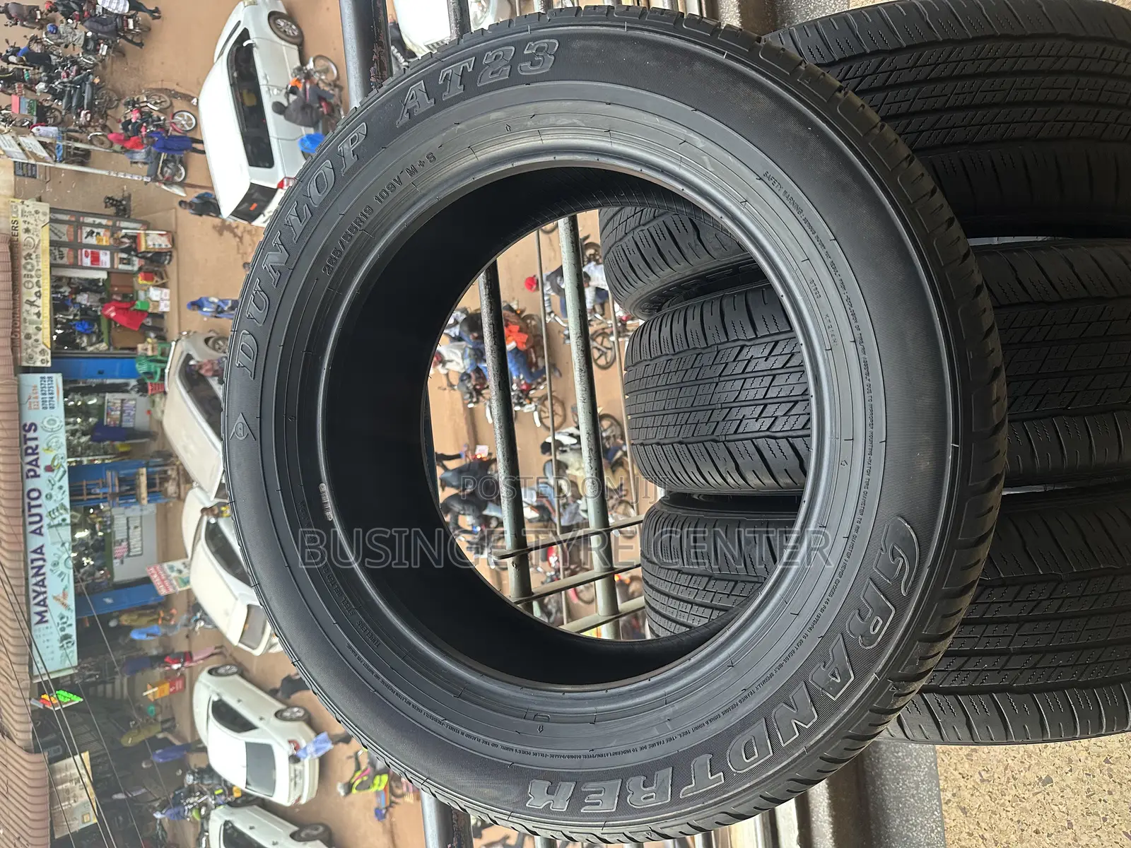 265/55r19 Dunlop Grandtrek Japan Foreign Used Tires Good Condition