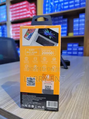 Zhy 20000mah Fast Charge Power Bank - Charges 4 Devices at Once