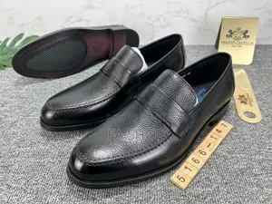Men’S Original Leather Loafers – Classic Brown – Size 41–45