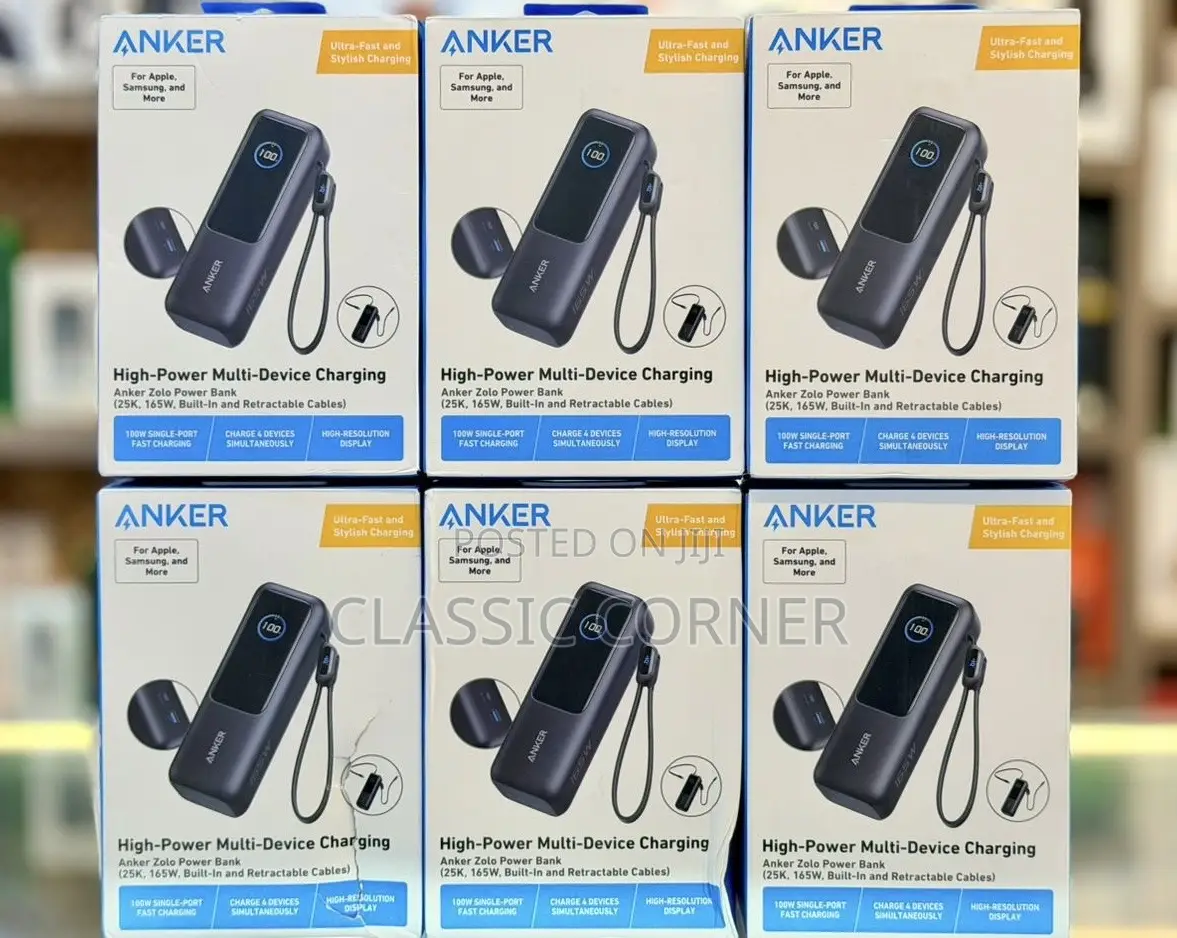 Anker 165w Zolo Laptop Power Bank 25000mah