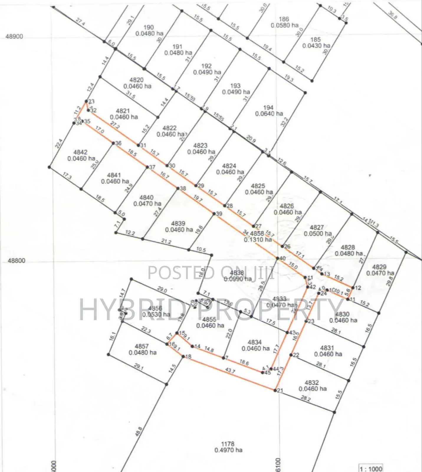 Prime Plots for Sale at Wakiso~Kaliiti Modern Hill View Estat~Hoima Rd