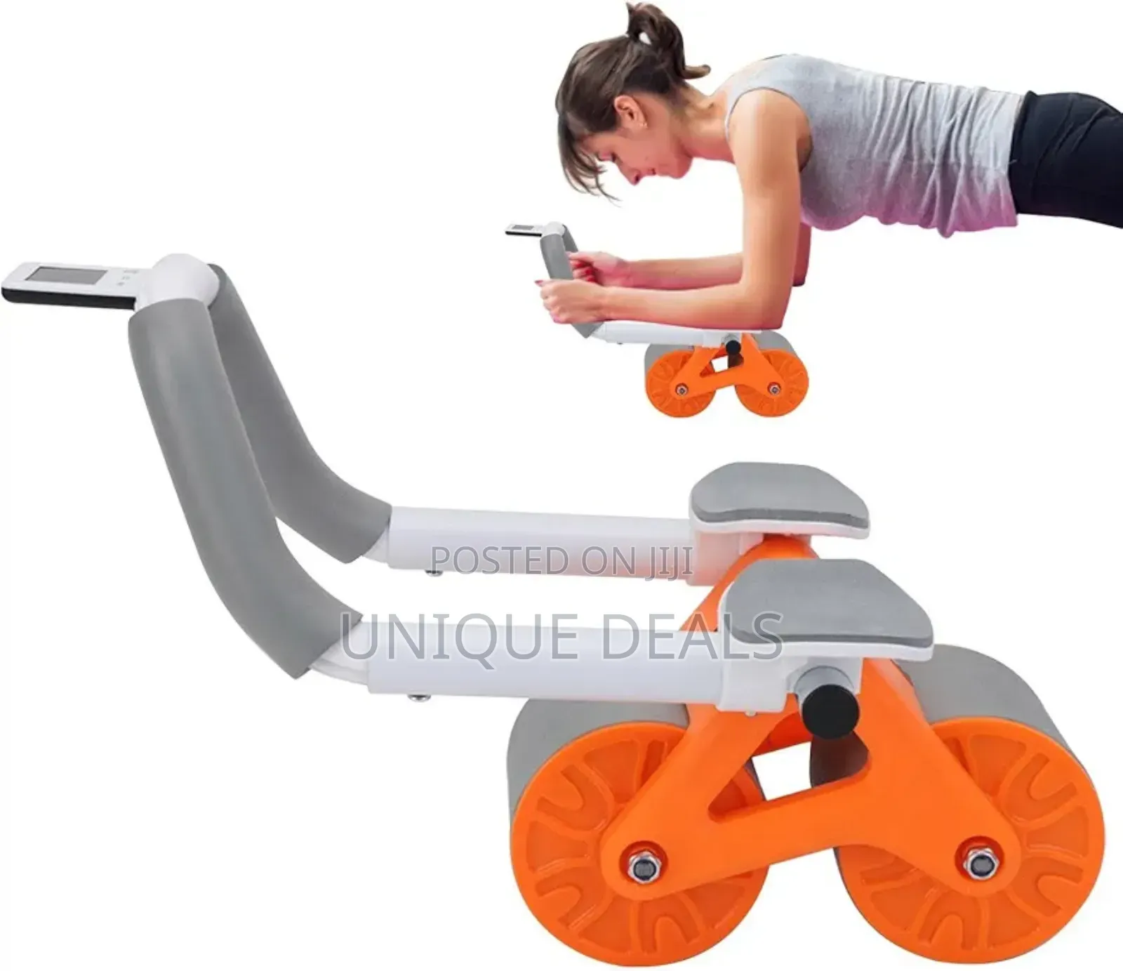 Ab Roller Wheel Exercise With Elbow Support
