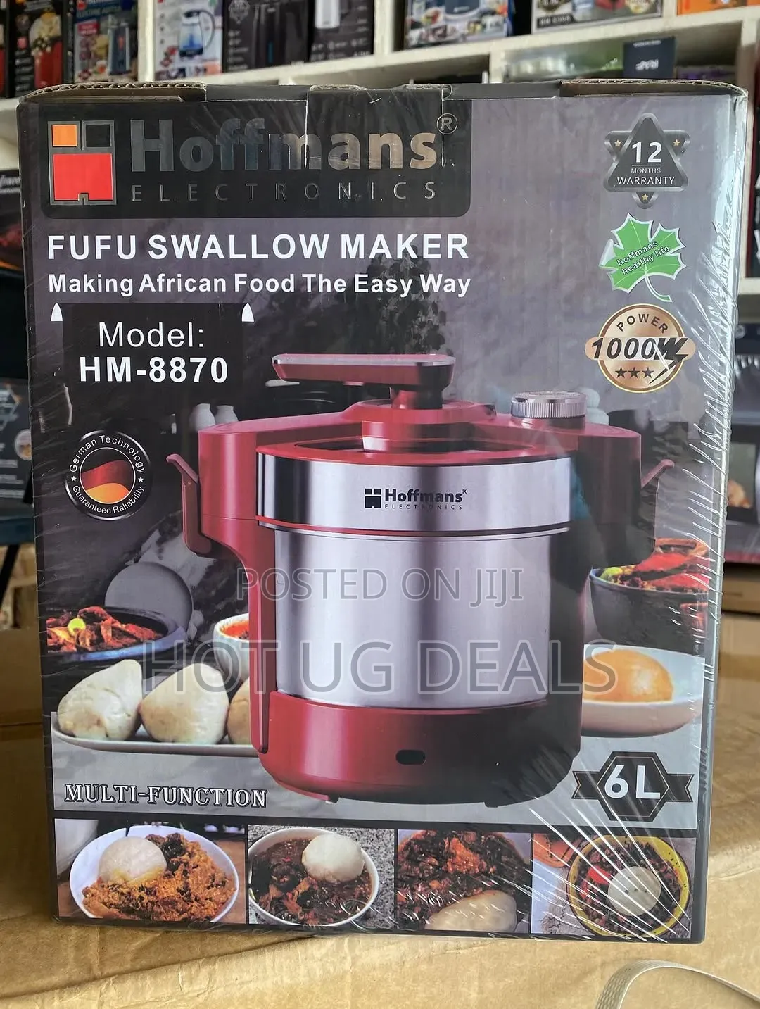Ugali and Posho Maker 6liters - Silver