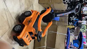 Small Orange Push Car