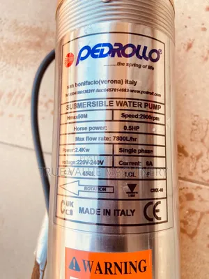 Water Pump.50m Italy Pedrollo