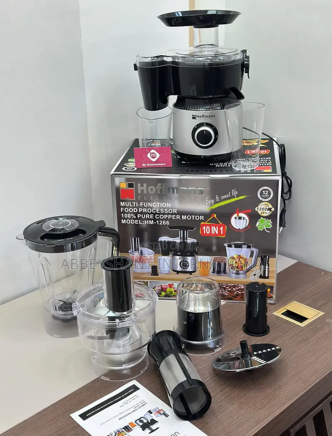 Hoffman Blender, Food Chopper ,Food Processor, Juice Extractors