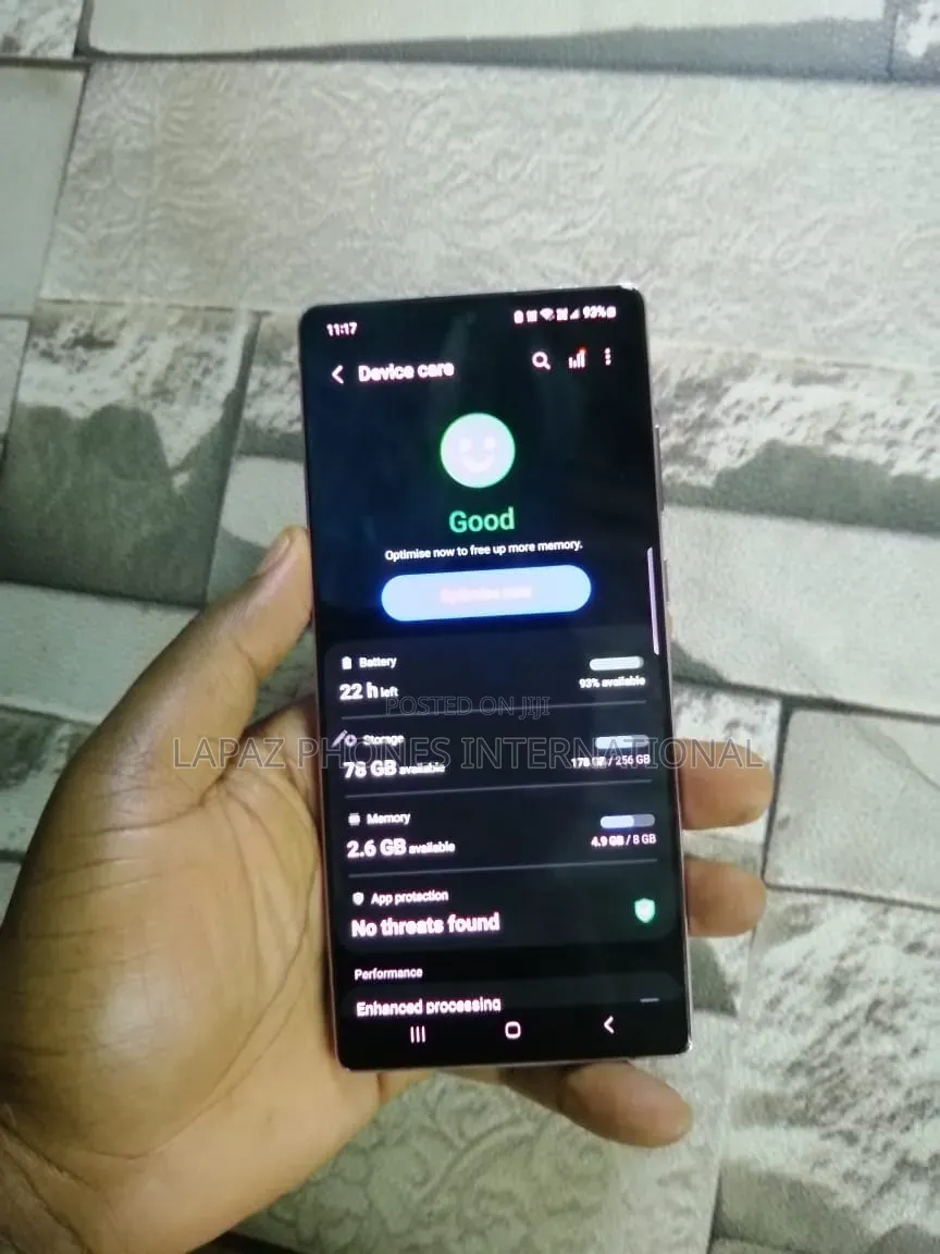 Samsung Galaxy Note 20 5G 256 GB Gold