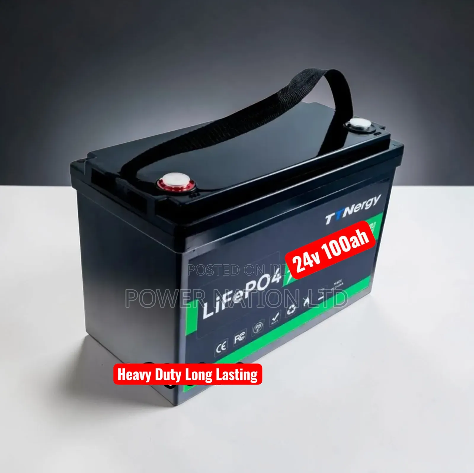 100ah TTN 24v Lithium Battery