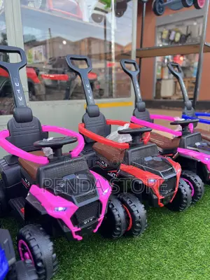 Kids Push Cars With Remote – Remote Driven Ride on Toy Car