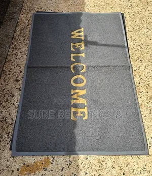 Large Rubber Welcome Door Mat
