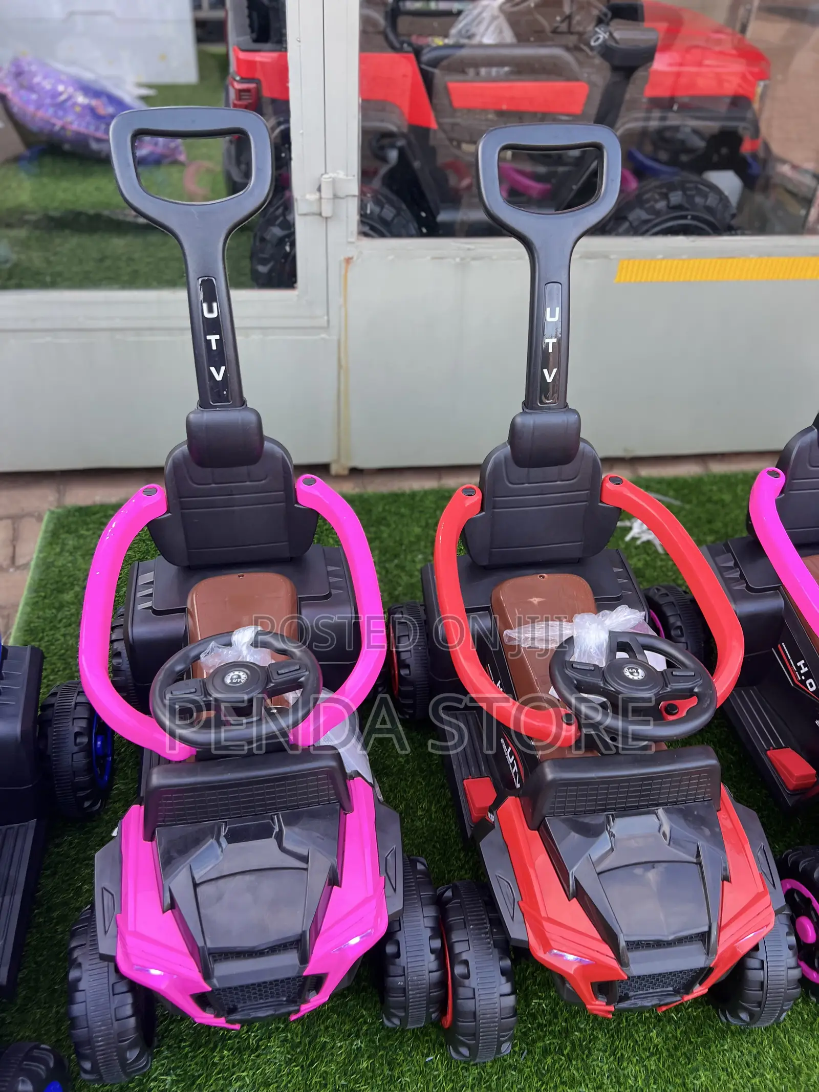 Kids Push Cars With Remote – Kids Guided Motion Ride Car