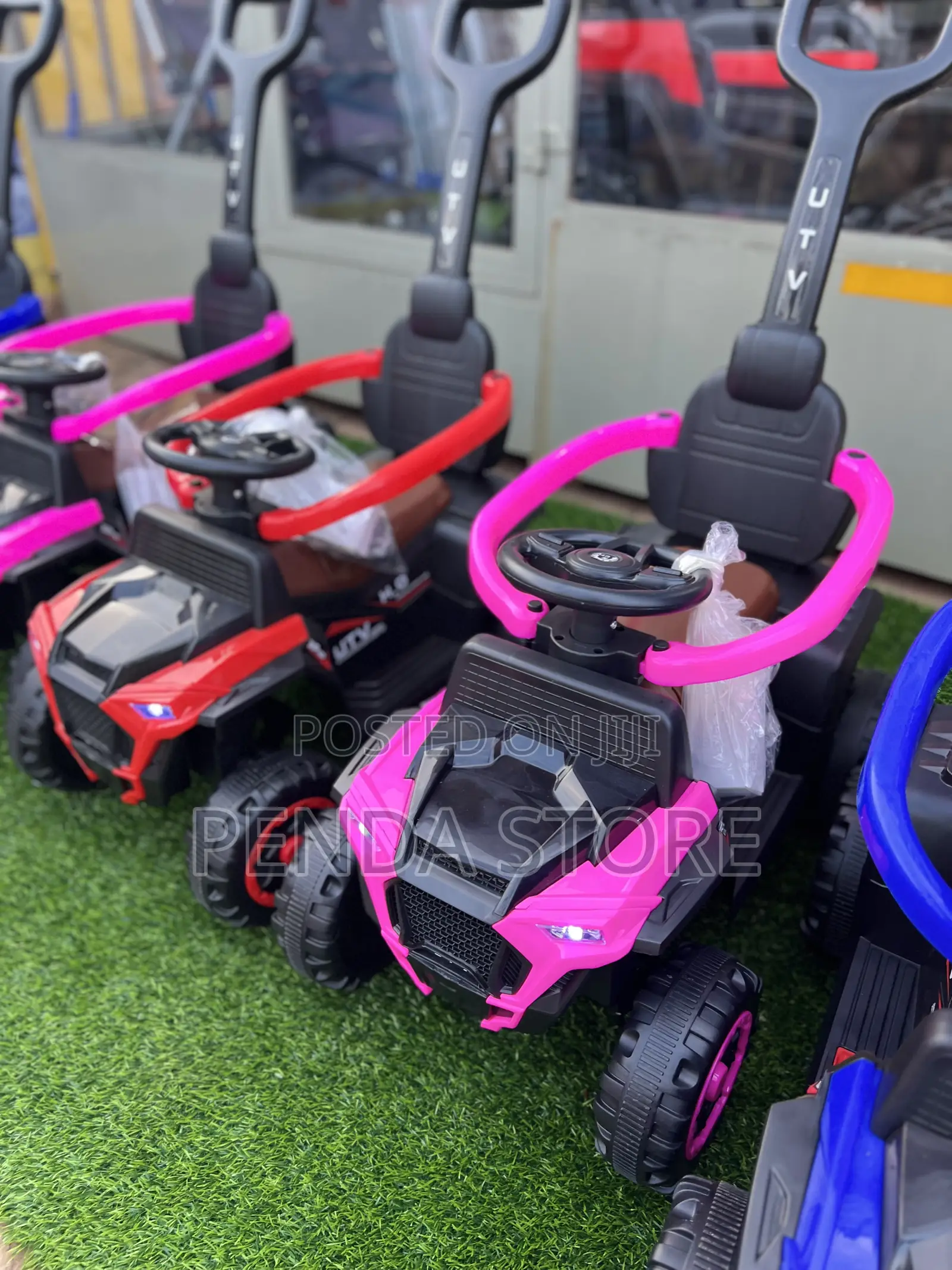 Kids Push Cars With Remote – Wireless Control Ride on Toy Car