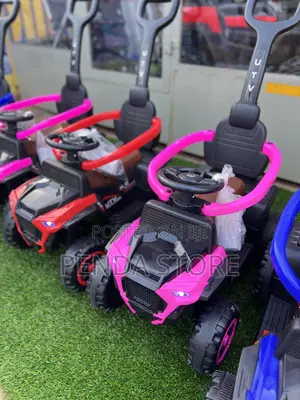 Kids Push Cars With Remote – Wireless Control Ride on Toy Car