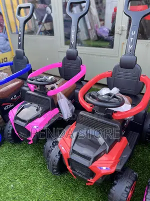 Kids Push Cars With Remote – Dual Control Ride on Toy Car
