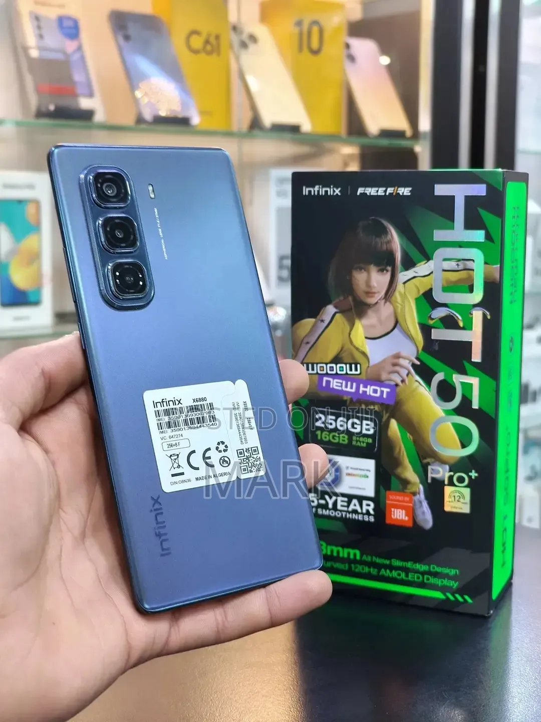 New Infinix Hot 50 Pro+ 4G 256 GB Blue