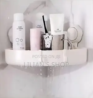2pcs Suction Corner Storage Racks