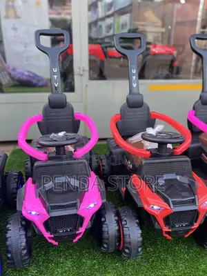 Kids Push Cars With Remote – Battery Ride on Control Toy Car