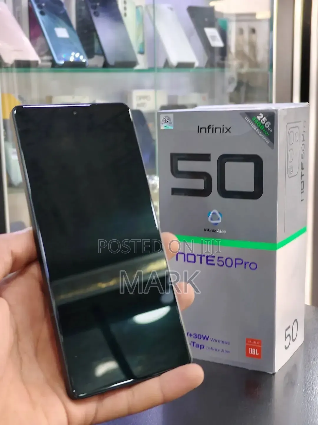 New Infinix Note 50 Pro 256 GB Black