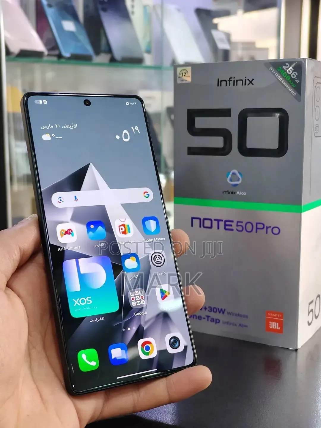 New Infinix Note 50 Pro 256 GB Black