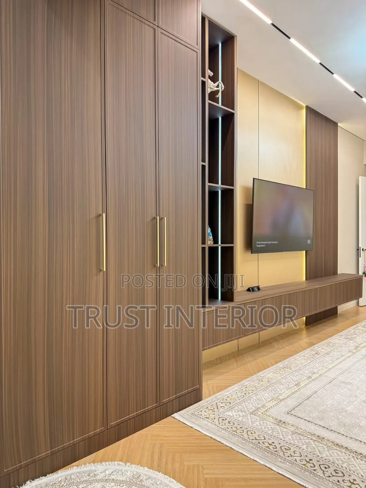 Combined Wadrope and Tv Unit