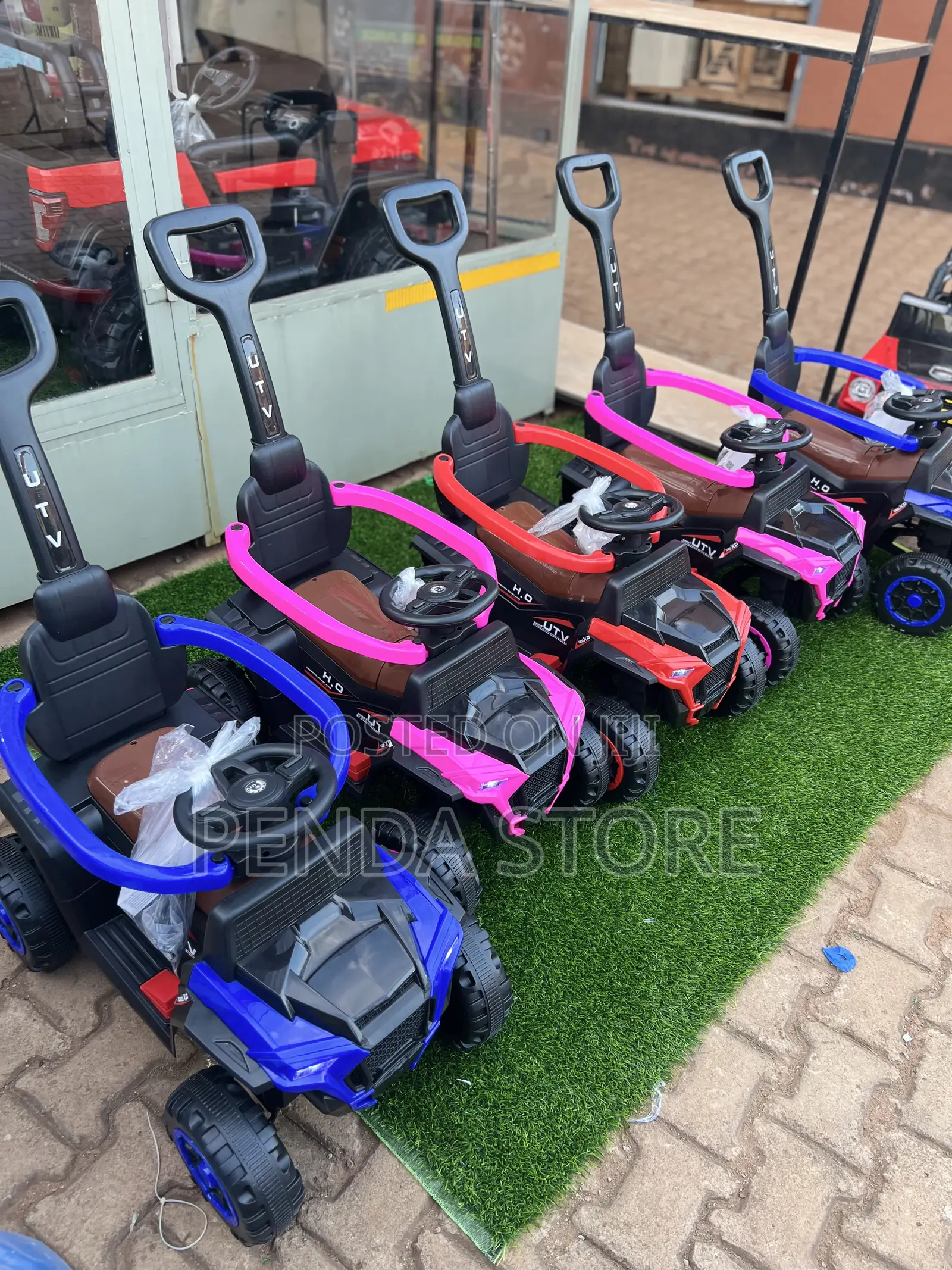 Kids Push Cars With Remote – Kids Motor Ride Car With Remote