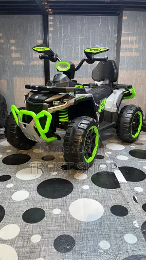 Green Qaudic Electric Bike