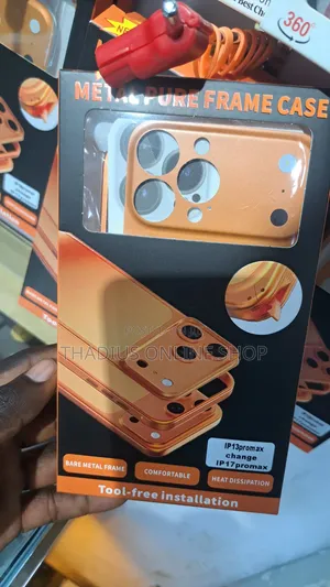 iPhone 13promax to 17 Promax Meta Frame Case Changer