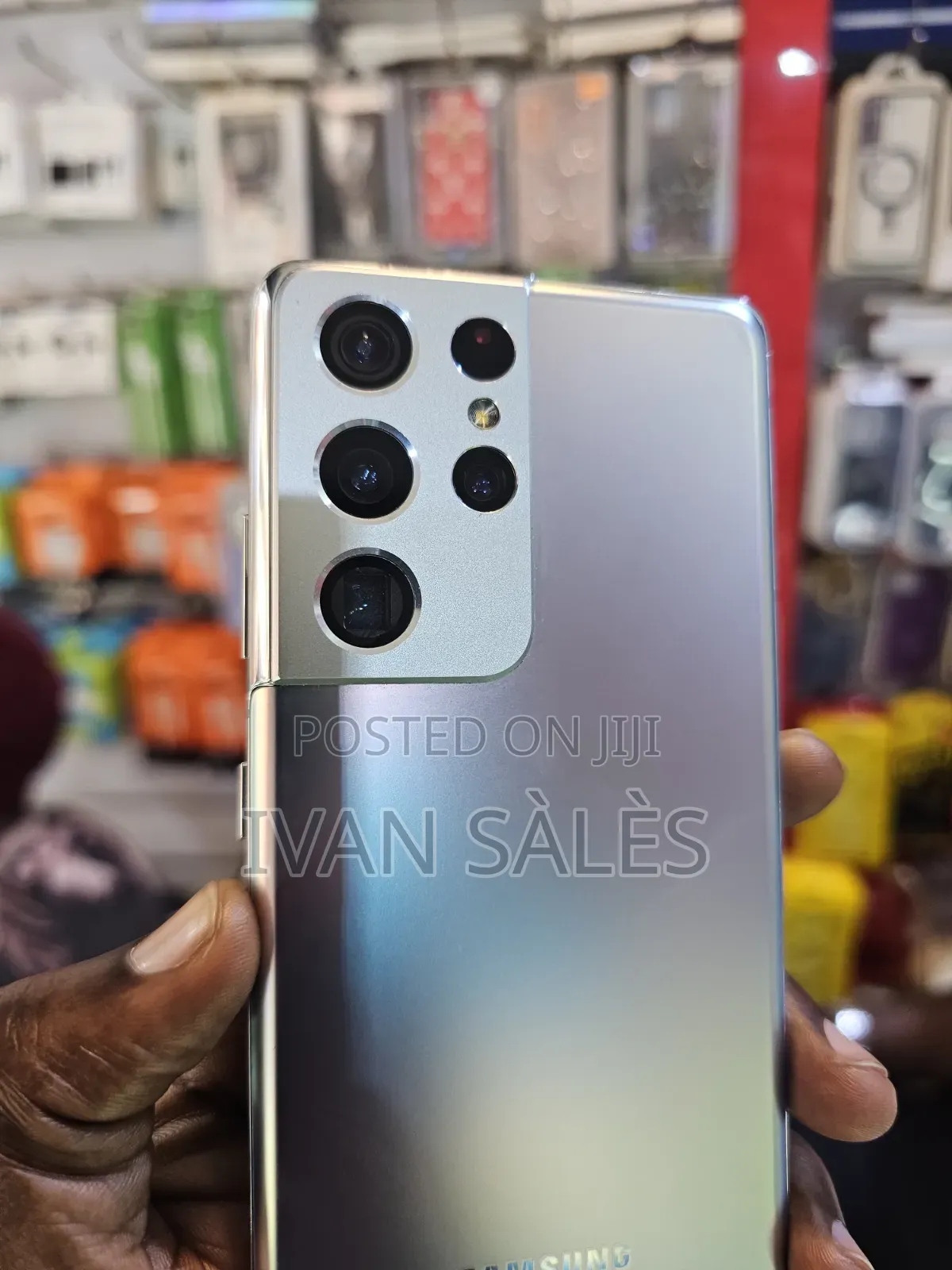New Samsung Galaxy S21 Ultra 5G 128 GB Silver