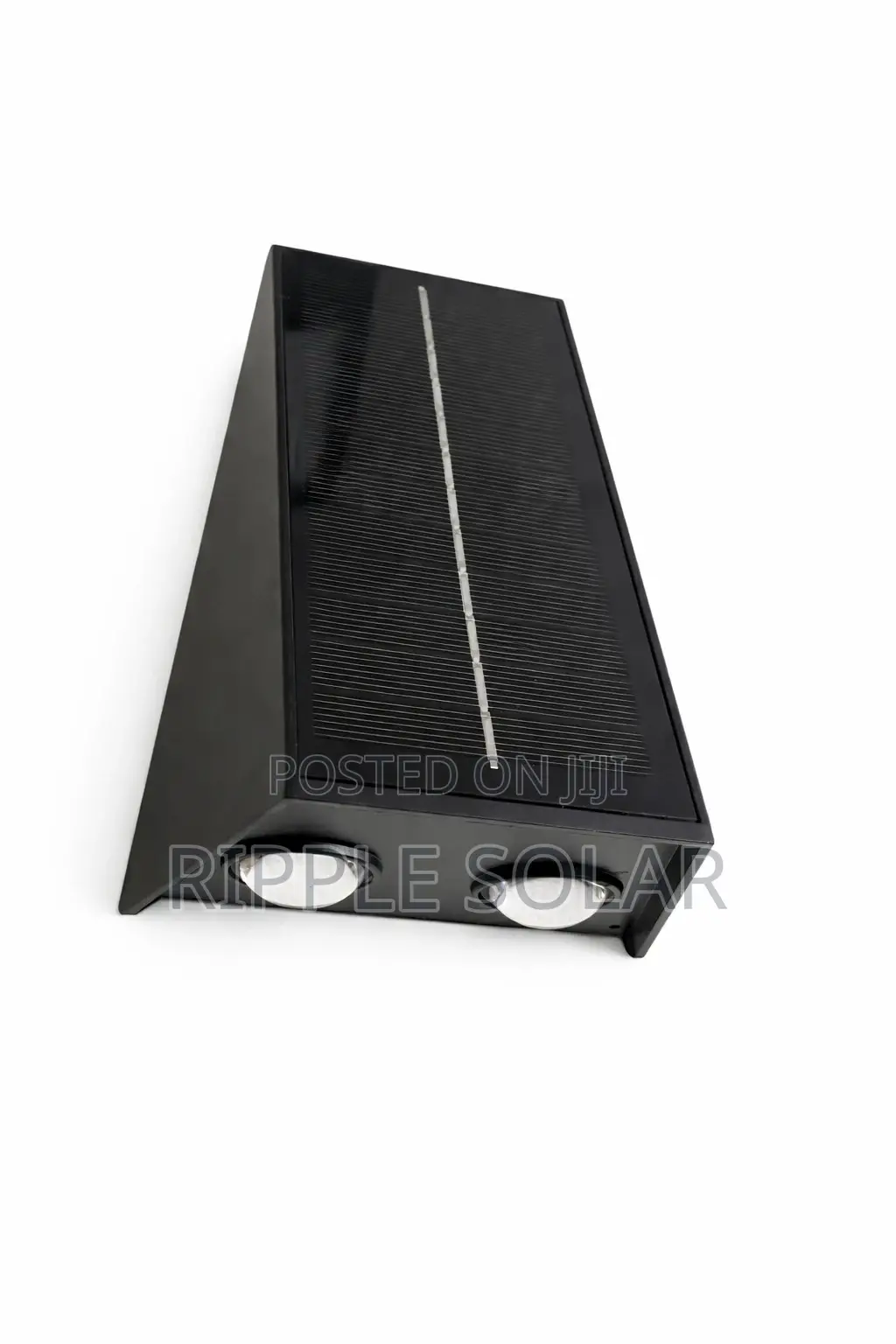 Dual Head Solar Garden Wall Light Waterproof Outdoor Security