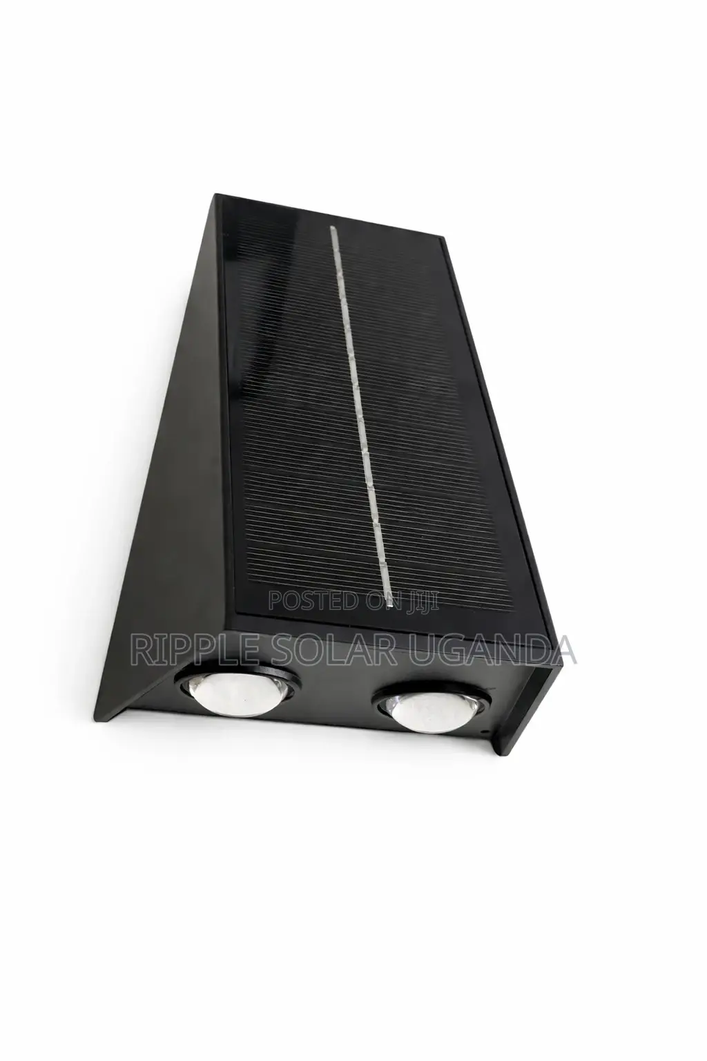 Dual Head Solar Garden Wall Light Waterproof Outdoor Security