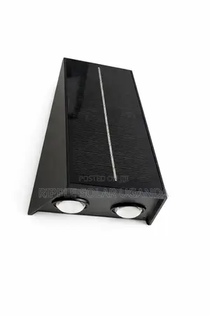Dual Head Solar Garden Wall Light Waterproof Outdoor Security