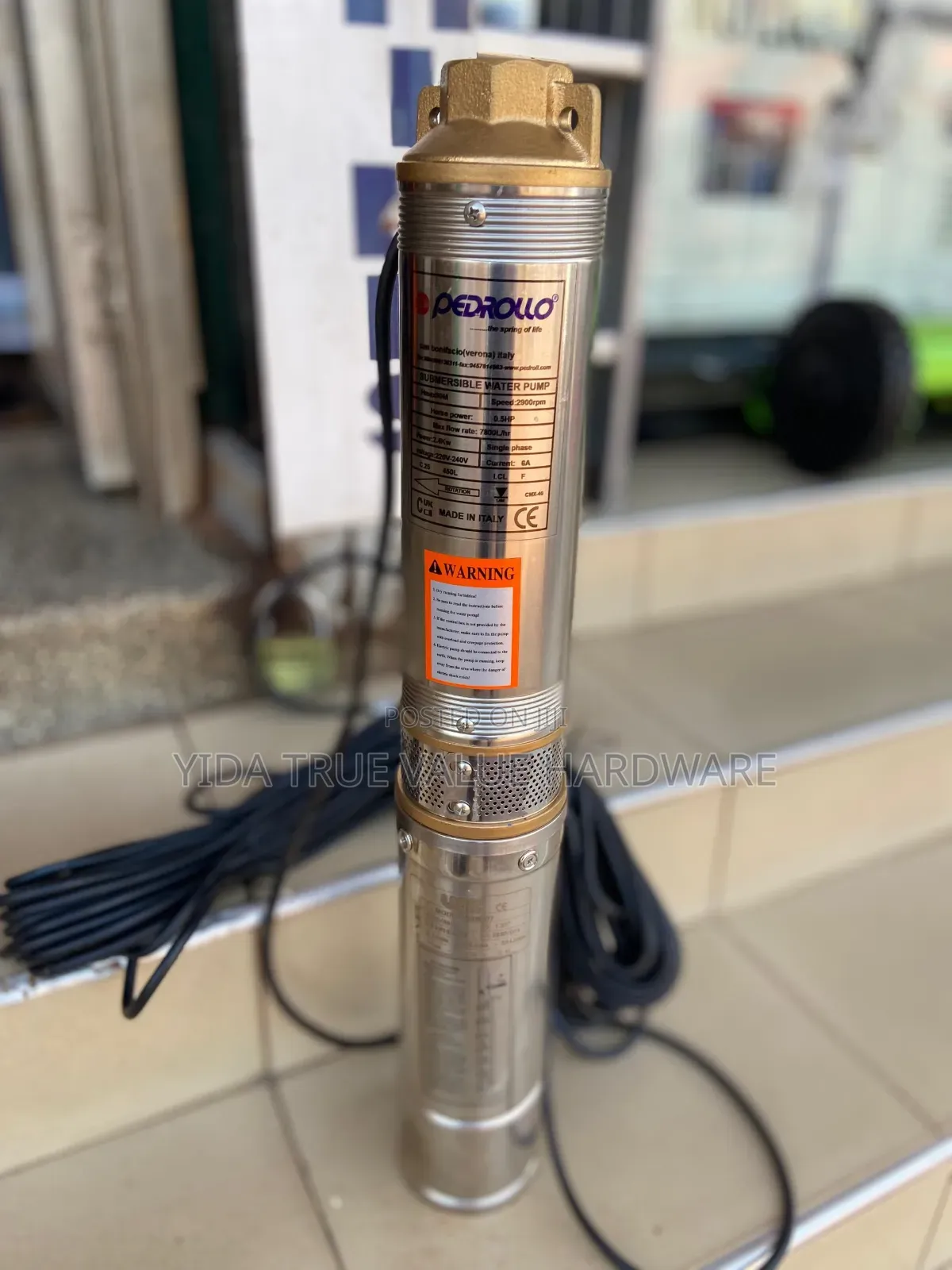 Water Pump 50m Pedrollo