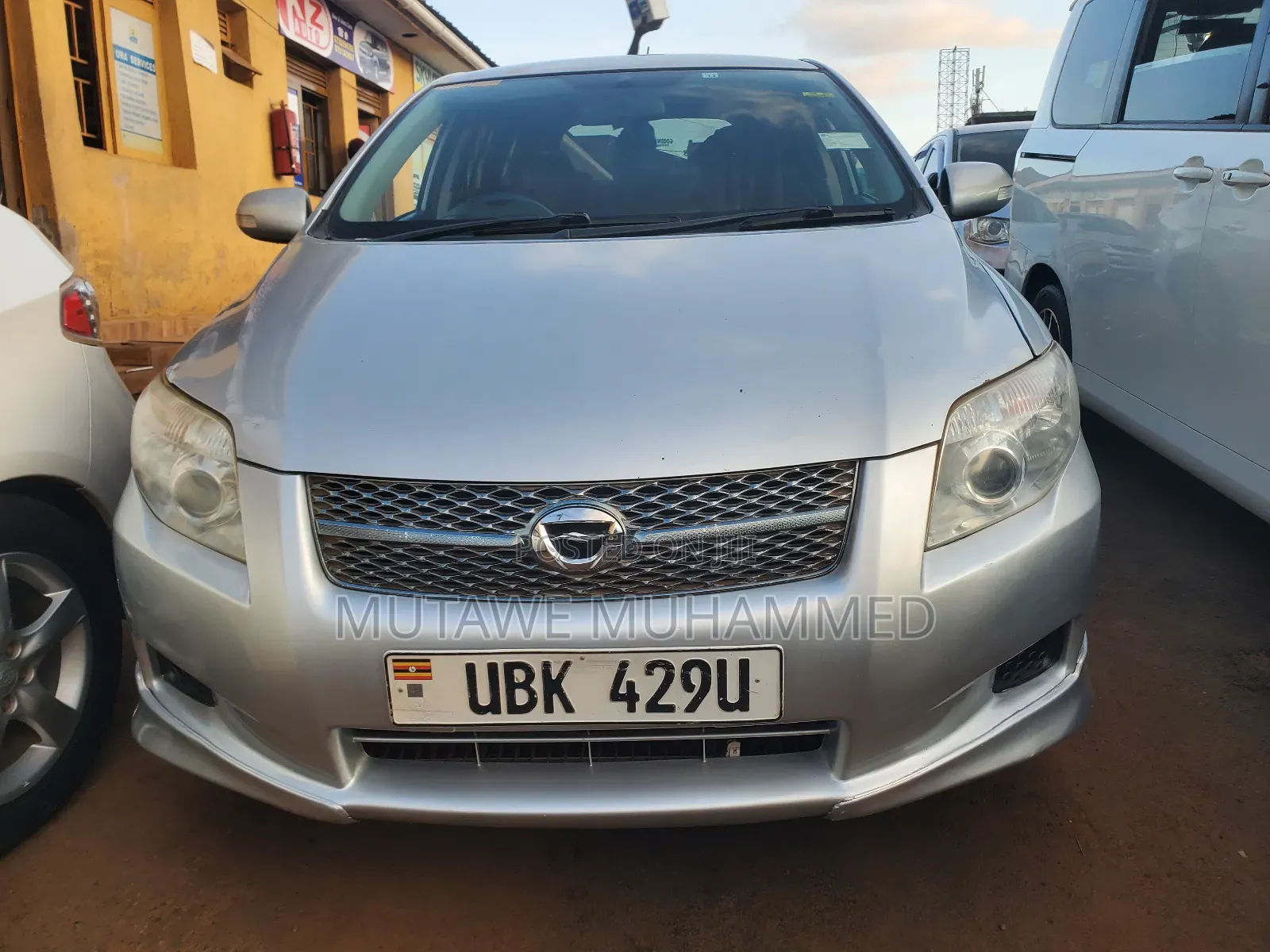 Toyota Corolla Fielder 2008 Silver