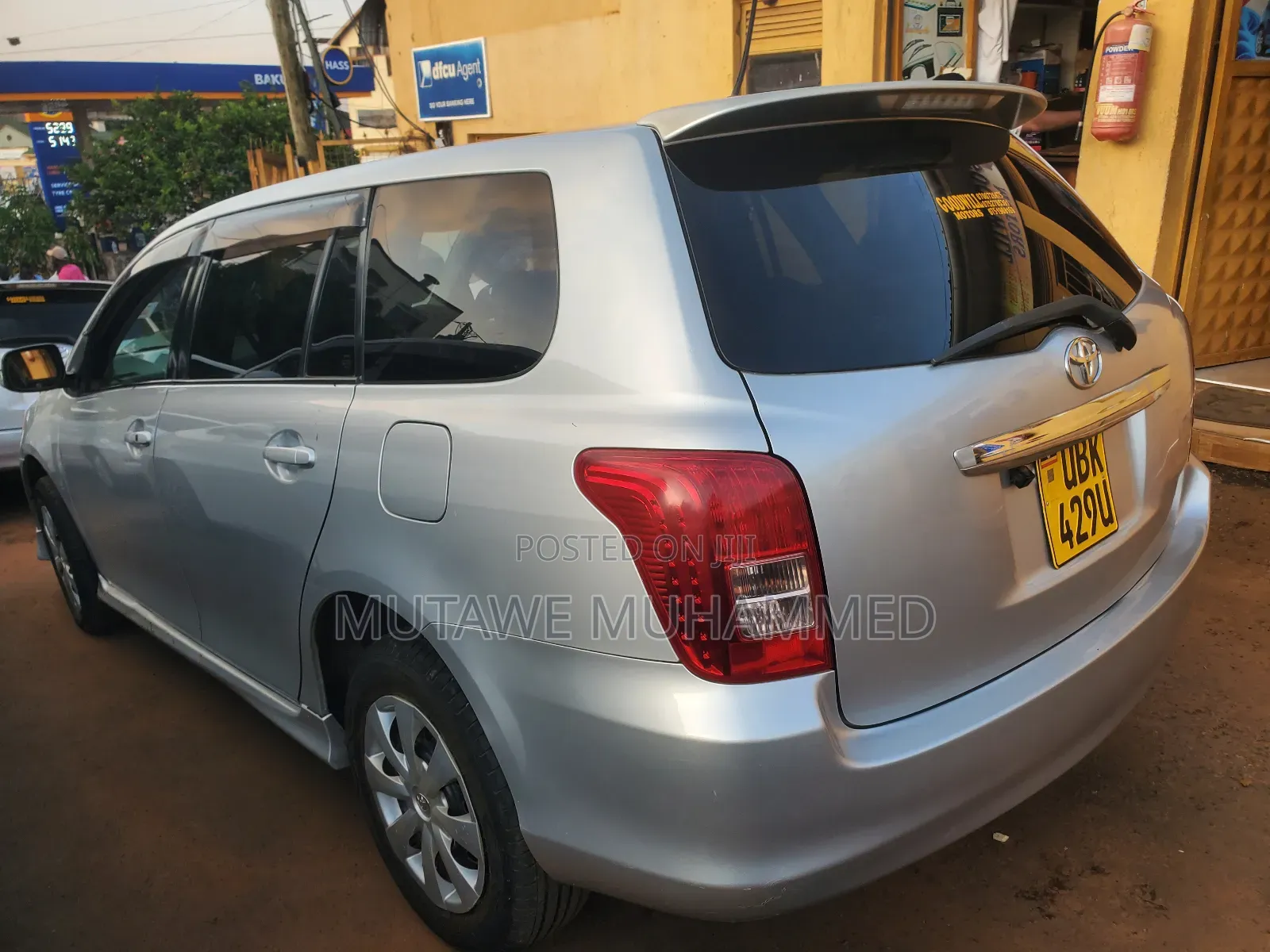 Toyota Corolla Fielder 2008 Silver