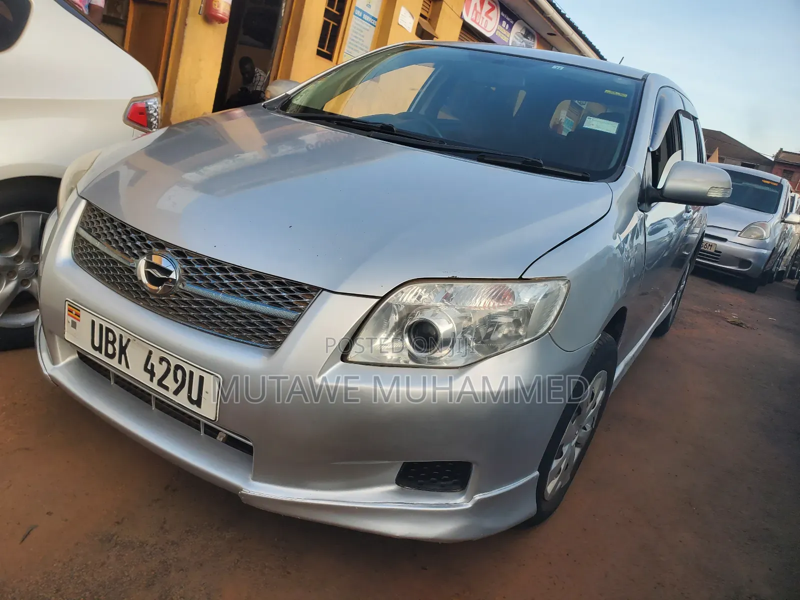 Toyota Corolla Fielder 2008 Silver