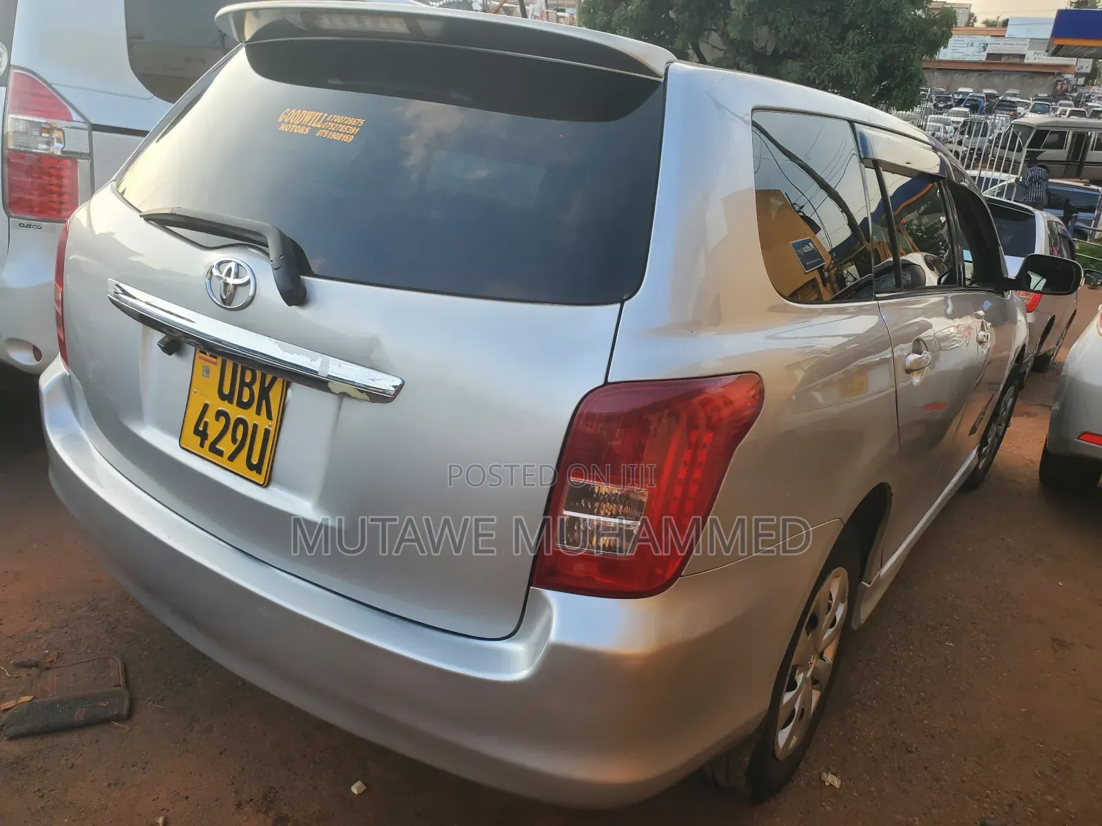 Toyota Corolla Fielder 2008 Silver
