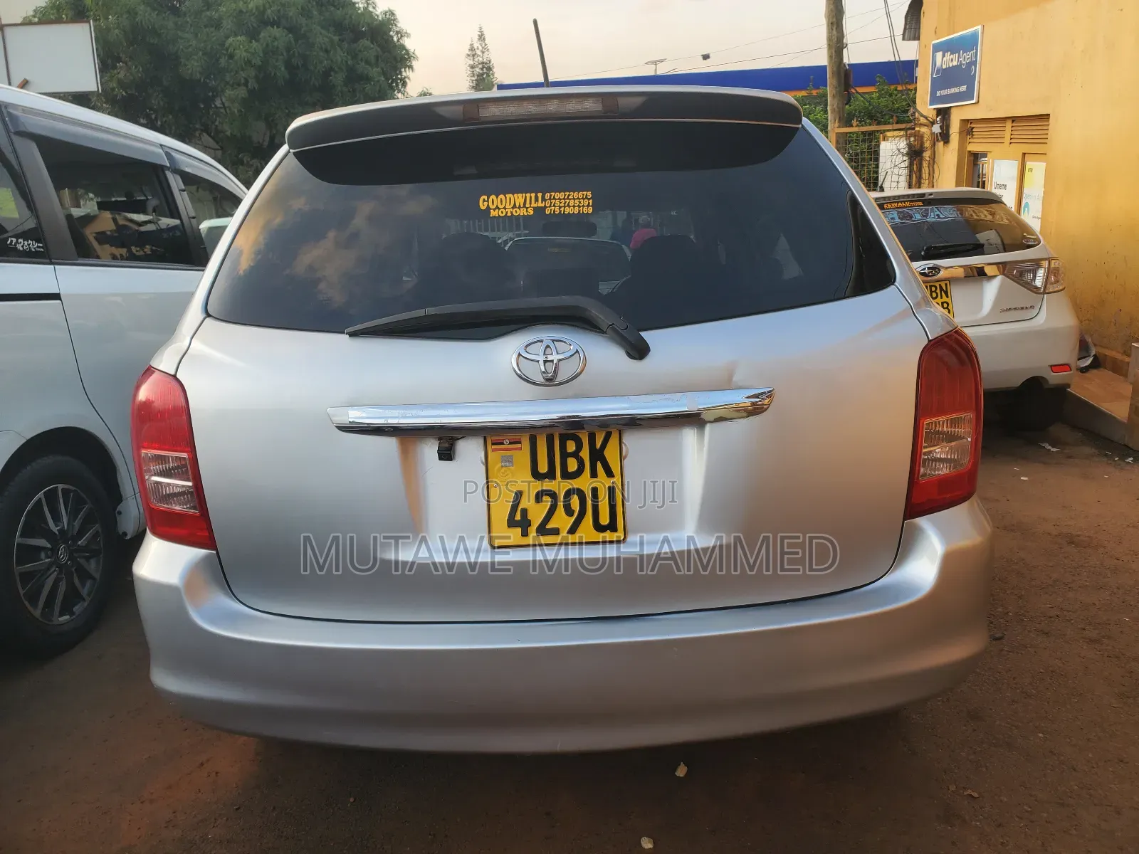 Toyota Corolla Fielder 2008 Silver