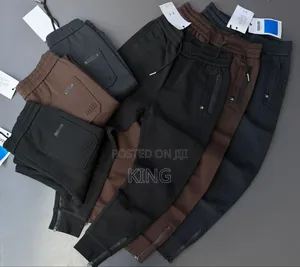 Men's Zipper Pocket Sweater Pants