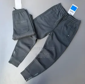 Men's Zipper Pocket Sweater Pants