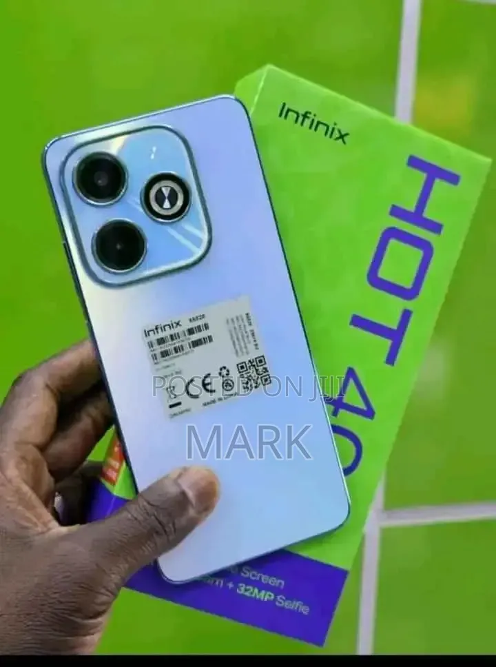 New Infinix Hot 40i 256 GB Gray