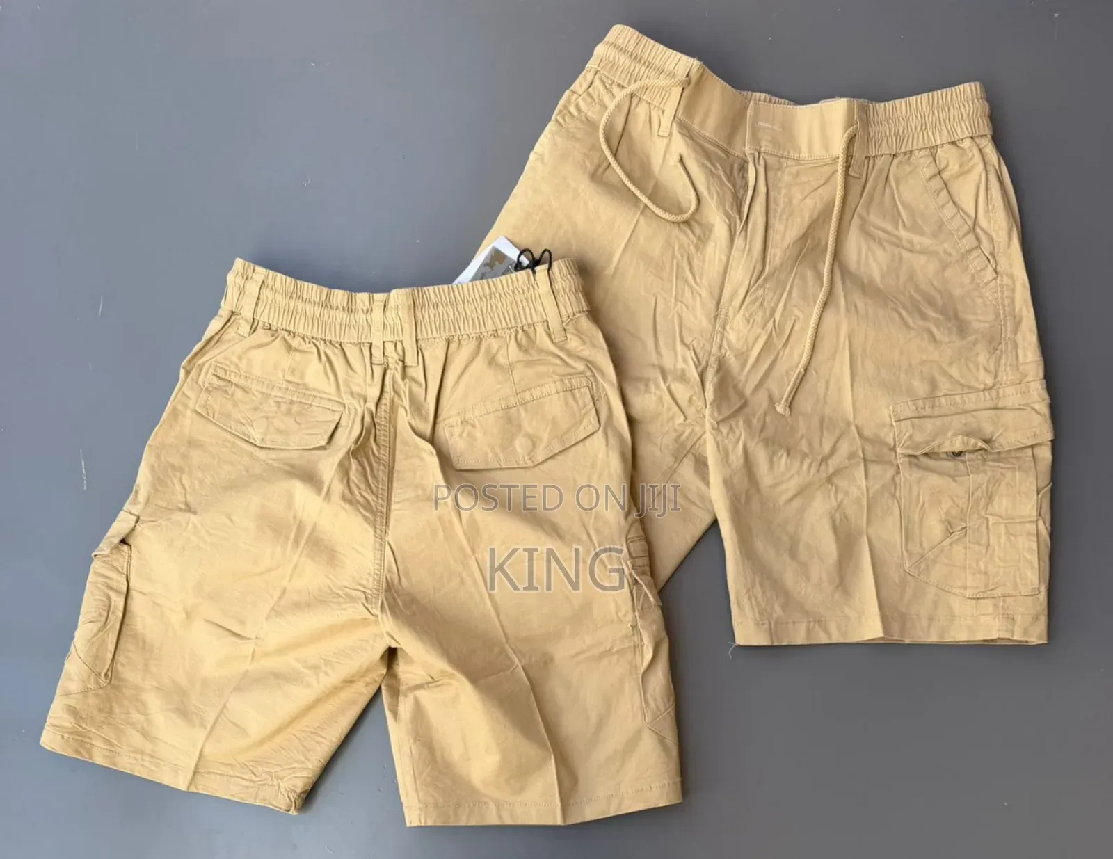 H M Brand Waistband Cargo Shorts