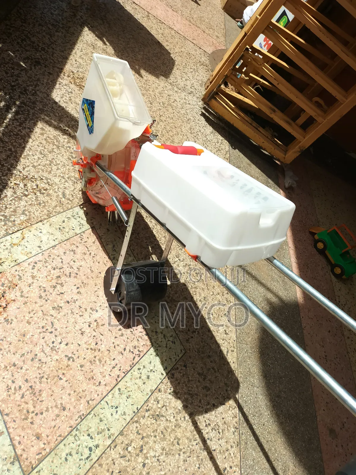 Wheel Seed Planter
