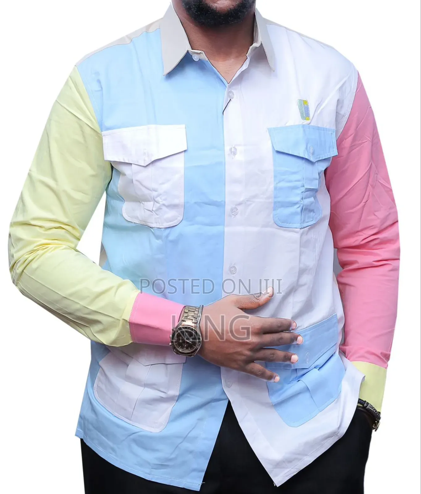 French Crown Men's Casual Shirts,