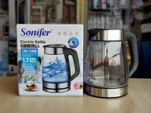 Sonifer New Glass Electric Kettle - Fast Boiling and Stylish Design