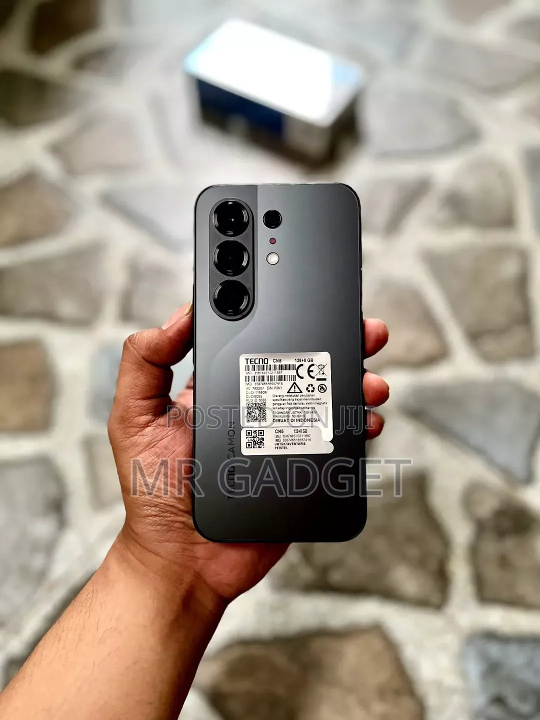 New Tecno Camon 50 256 GB Black