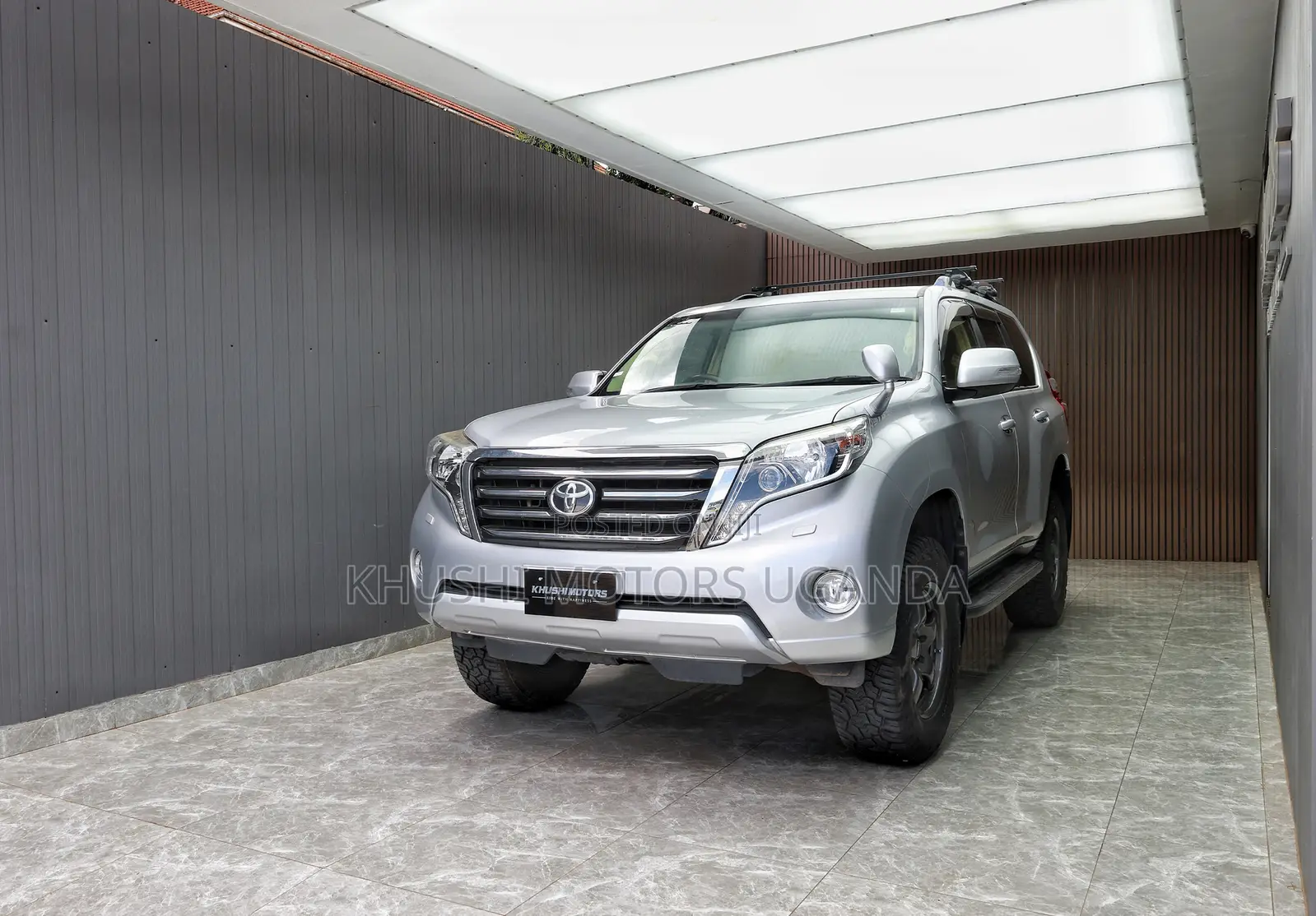 Toyota Land Cruiser Prado 2017 Silver